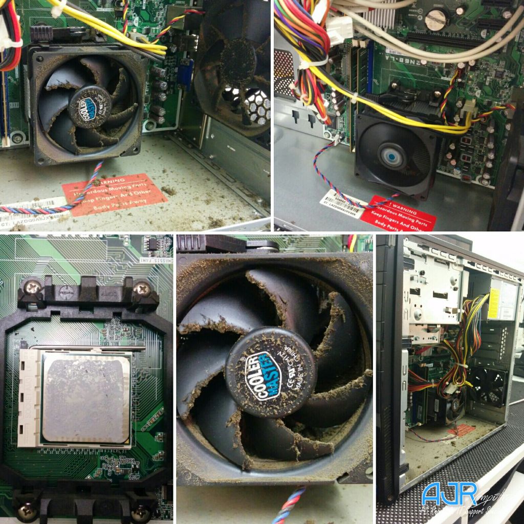 overheating desktop computer repair rotherham south yorkshire