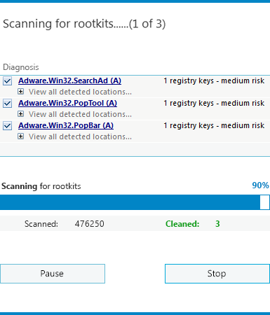 clean and protect computer from rootkits