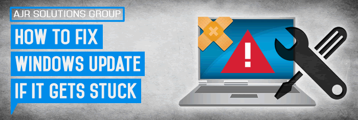 How to fix Windows Update if it gets stuck